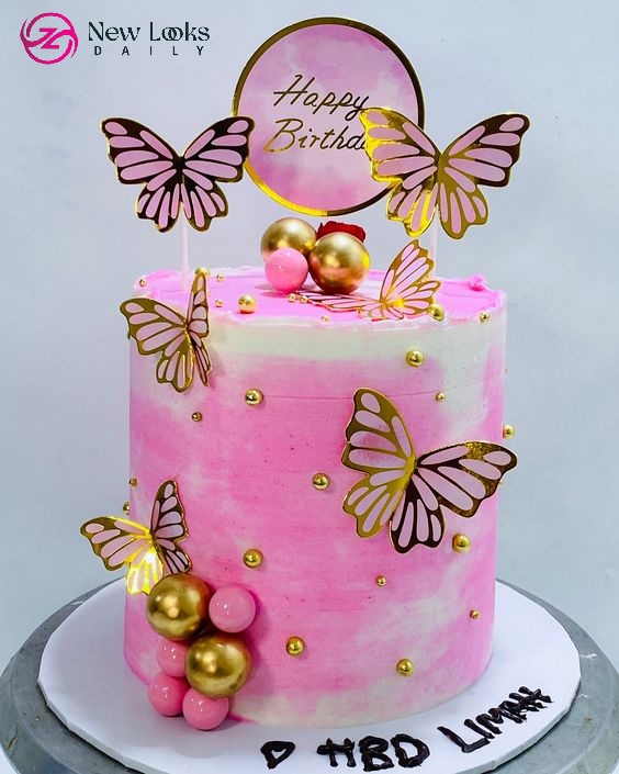 Beautiful Butterfly Cake