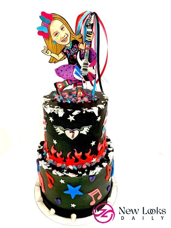 Rock Star Birthday Cake